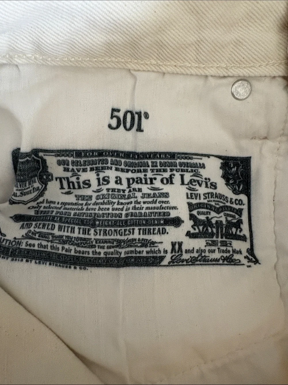 Levis levi denim